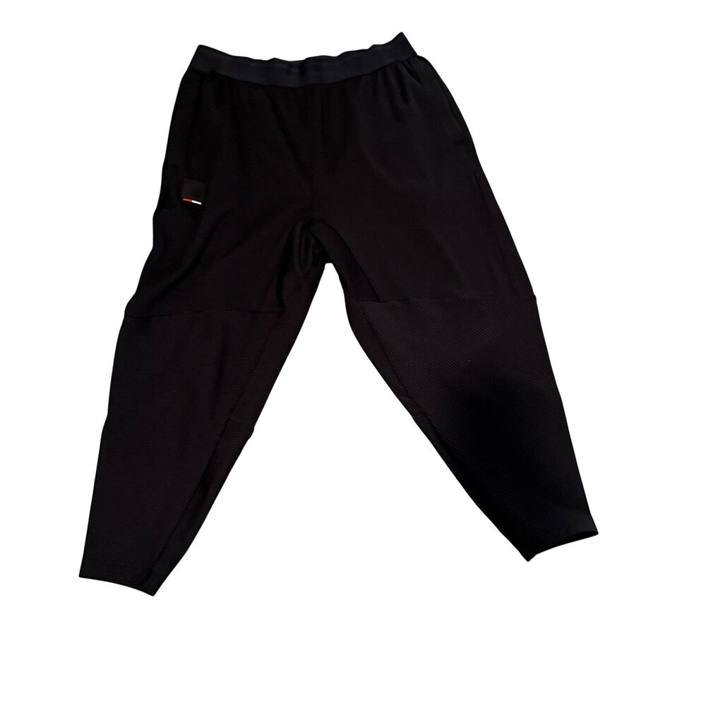 Under Armor Performance Joggers Woven Thermal Black Pull On Pants Reinforced L